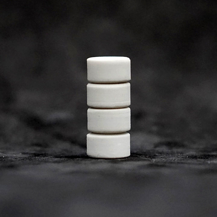 Oak Wheels Bowl White