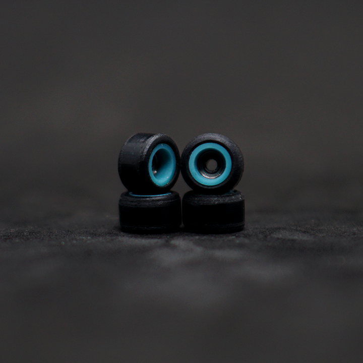 Oak Wheels x Flatface V1 Black/Turquoise - Vintage