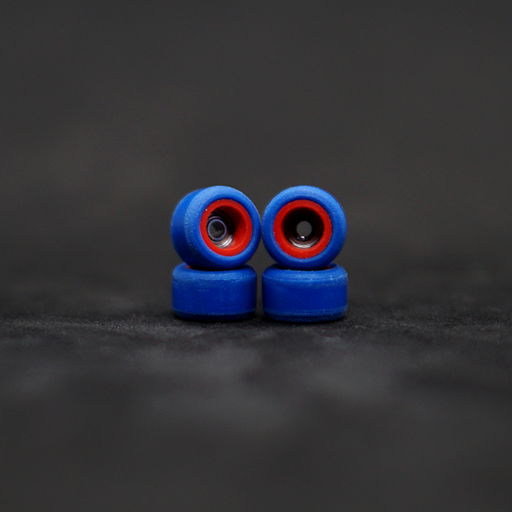 Oak Wheels x Flatface V1 Royal Blue/Red - Vintage