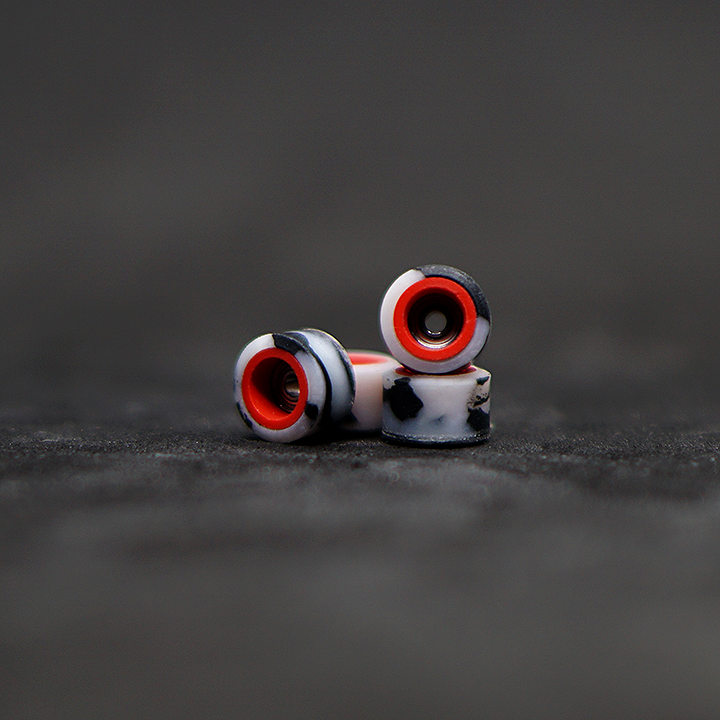 Oak Wheels x Flatface V3 Marble on Red