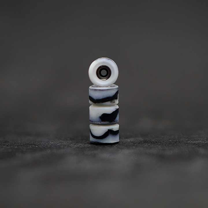 Oak Wheels x Flatface V3 Marble on White