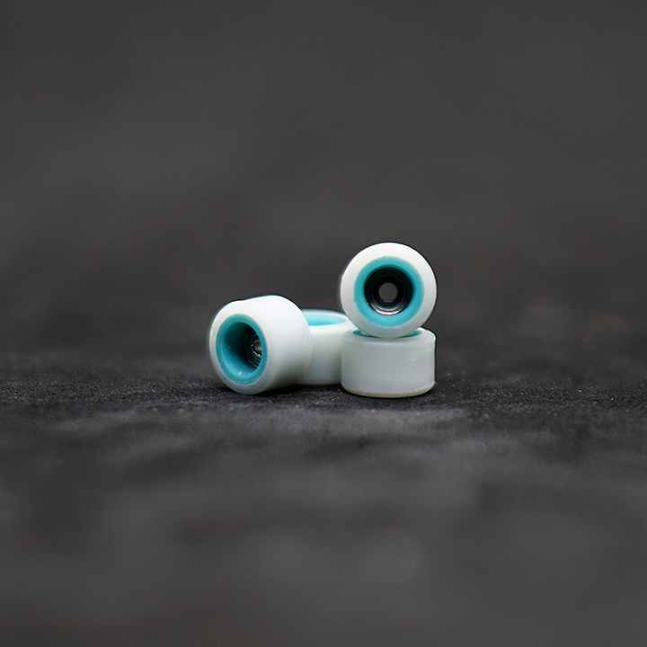 Oak Wheels x Flatface V3 OG White on Turquoise