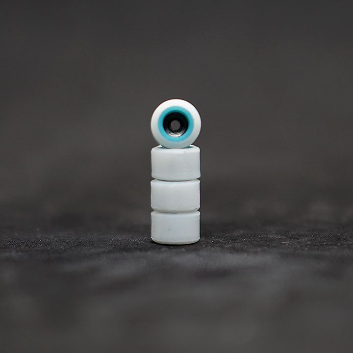 Oak Wheels x Flatface V3 OG White on Turquoise
