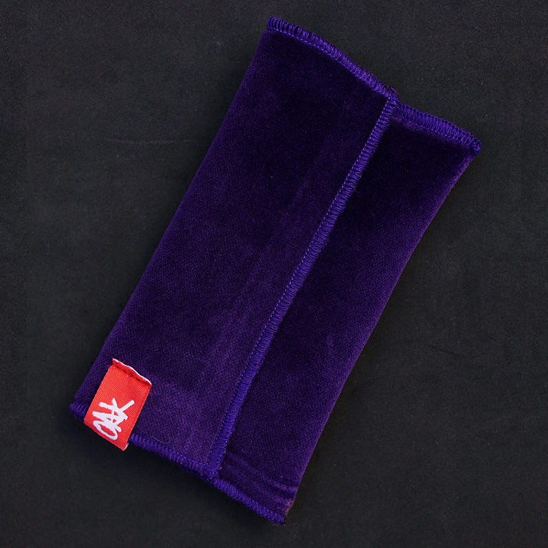 Oak Wheels Purple Velvet Pocket Bag